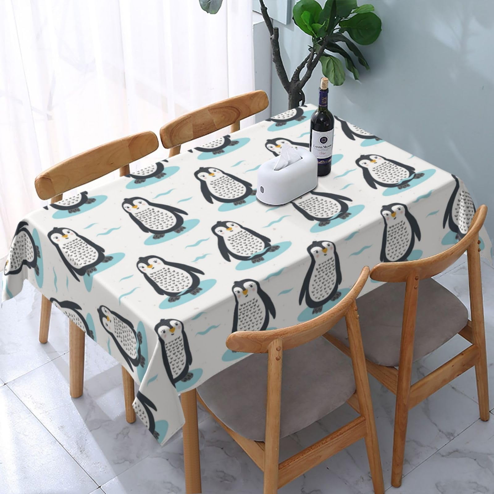 AFHYZY Table Cloth Rectangle Table Waterproof Tablecloth Picnic Table