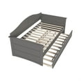 thumbnail image 1 of AFI Acadia Twin Wood Daybed with Twin Size Trundle in Grey, 1 of 5