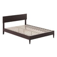 thumbnail image 1 of AFI Aria Full Modern Solid Wood Low Profile Platform Bed, Espresso, 1 of 13