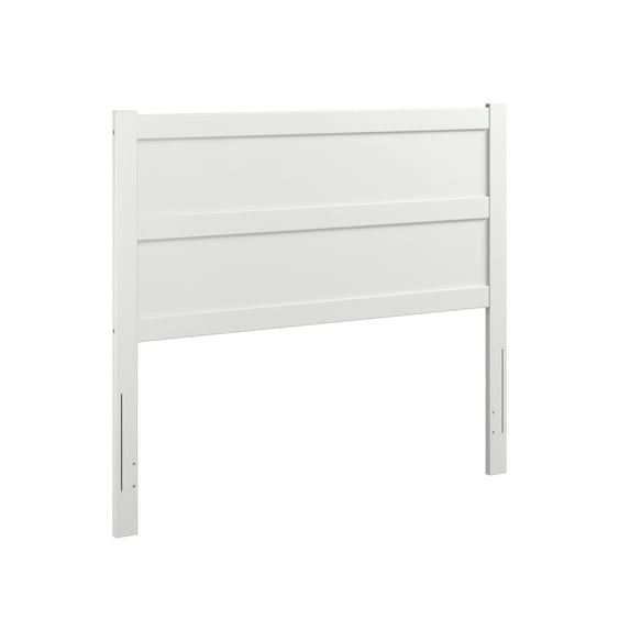 AFI Aveline Full Modern Panel Wood Headboard, White