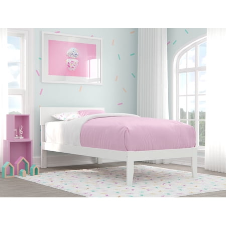 Boston Twin Bed in White