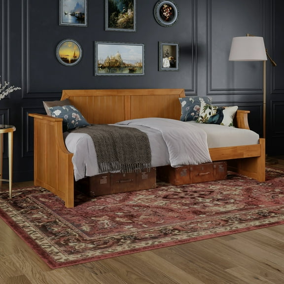 AFI Cambridge Twin Wood Daybed, Light Toffee