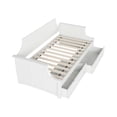 thumbnail image 1 of AFI Cambridge Twin Wood Daybed with Set of 2 Drawers in White, 1 of 5