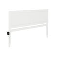 thumbnail image 1 of Canyon King Wood Headboard in White, 1 of 6