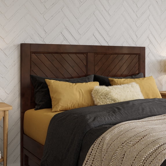 AFI Canyon Walnut Wood Rustic Farmhouse Headboard, Full - Walmart.com