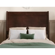 AFI, Casanova Twin Solid Wood Panel Headboard, Walnut