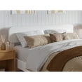 thumbnail image 1 of AFI, Florence Full Solid Wood Headboard, White, 1 of 8