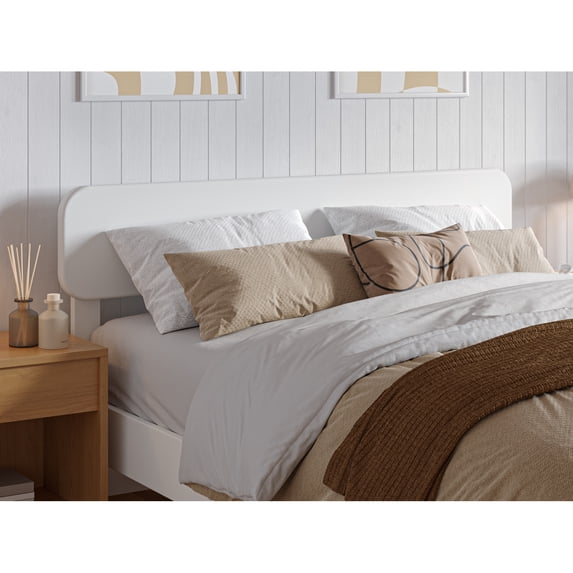 AFI, Florence Full Solid Wood Headboard, White