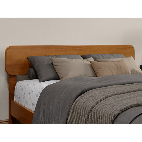 AFI, Florence Queen Solid Wood Headboard, Light Toffee