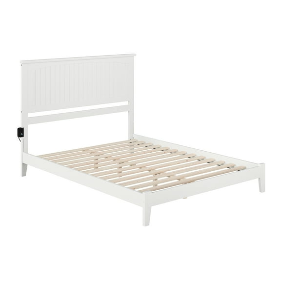 AFI Furnishings Nantucket Low Profile Platform Bed Q WH