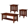thumbnail image 1 of Mission 3-Piece Coffee Table Set in Walnut, 1 of 2