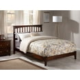 thumbnail image 1 of AFI Mission Queen Low Profile Wood Platform Bed, Walnut, 1 of 7