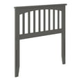 thumbnail image 1 of AFI Mission Headboard with Turbo Charger-Finish:Grey,Size:Twin, 1 of 1