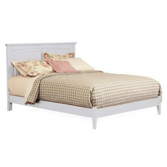 AFI Monterey Bed w/Open Footrail - Color:Caramel Latte,Size:King-Color:White,Size:Twin