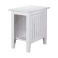 thumbnail image 1 of AFI Nantucket Chair Side Table White-Finish:White, 1 of 4