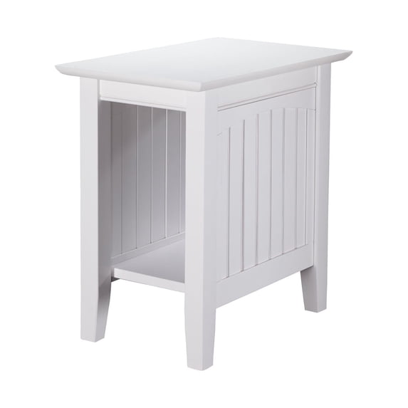 AFI Nantucket Chair Side Table White-Finish:White
