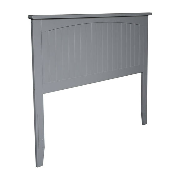 AFI  Nantucket Headboard with Attachable Charger Grey Full
