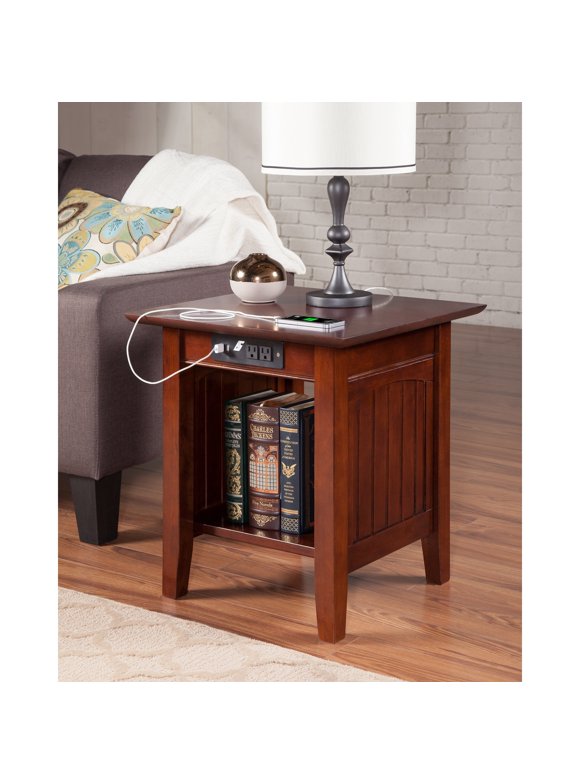 End Tables with Charging Station in End Tables