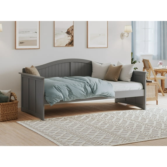 AFI Nantucket Wood Twin Size Daybed Frame Grey