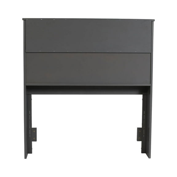 AFI Newport Headboard with Turbo Charger-Finish:Grey,Size:Twin