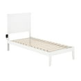 thumbnail image 1 of AFI NoHo Twin XL Solid Wood Platform Bed in White, 1 of 6