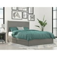 thumbnail image 1 of AFI NoHo Wood Queen Bed with Footboard and Twin XL Trundle in Gray, 1 of 6
