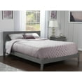 thumbnail image 1 of AFI Orlando King Low Profile Wood Platform Bed Frame with Panel Headboard, Grey, 1 of 8