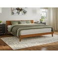 thumbnail image 1 of AFI Orlando King Solid Wood Foundation Bed, Light Toffee, 1 of 12