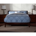 thumbnail image 1 of AFI Orlando King Traditional Bed with Open Footboard and Turbo Charger in Walnut, 1 of 2