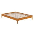 thumbnail image 1 of AFI Pasadena 12" Light Toffee Solid Wood Low Profile Platform Bed, Queen, 1 of 11