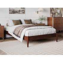 Zinus Allen 35" Mid Century Wood Platform Bed Frame, Full - Walmart.com