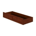thumbnail image 1 of AFI Queen Foot Drawer in Walnut, 1 of 5