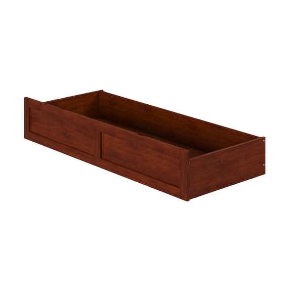 AFI Queen Foot Drawer in Walnut