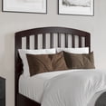 thumbnail image 1 of AFI Richmond Twin Solid Wood Headboard, Espresso, 1 of 5