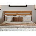 thumbnail image 1 of AFI Savannah Full Solid Wood Headboard with Attachable Charger, Light Toffee, 1 of 8