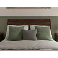 thumbnail image 1 of AFI Savannah Queen Solid Wood Headboard with Attachable Charger, Walnut, 1 of 8