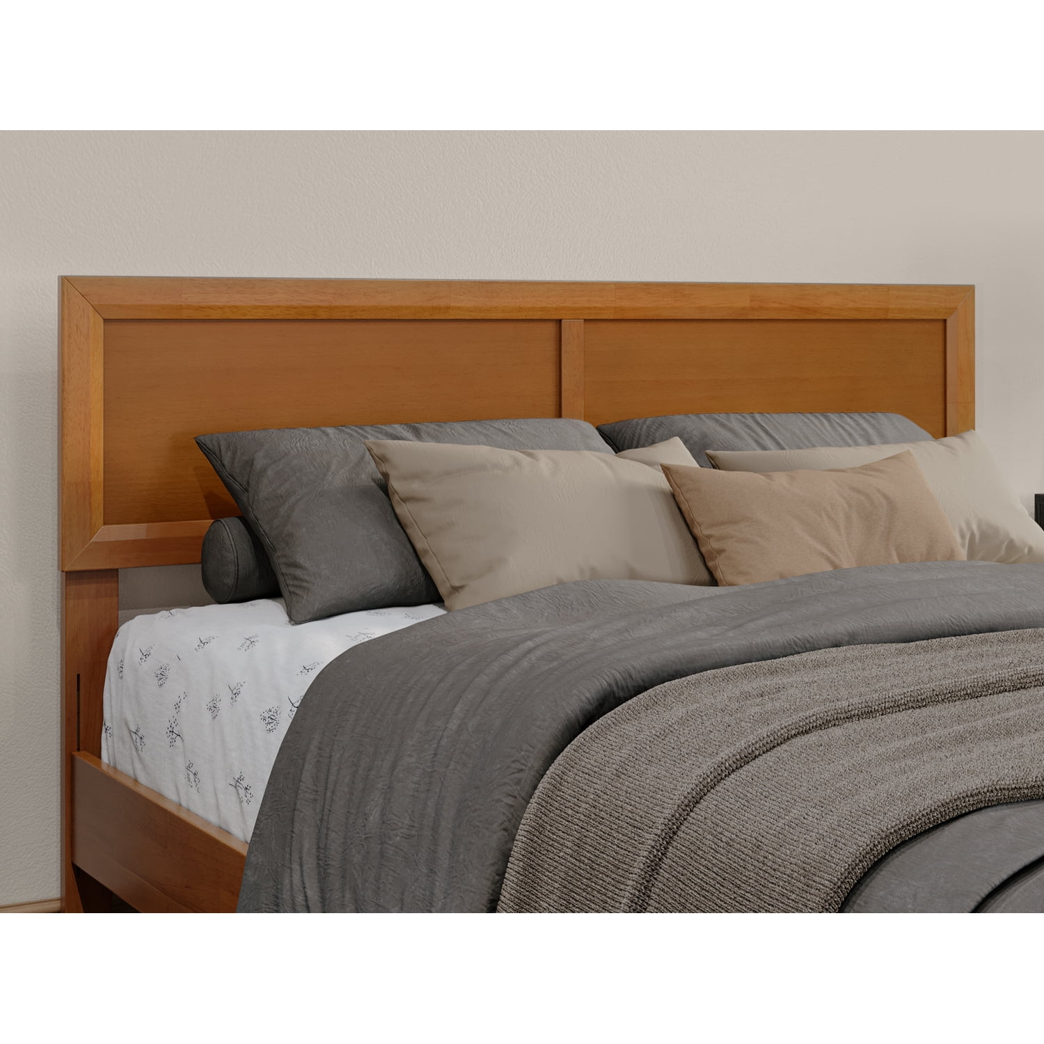 AFI, Sophia Queen Solid Wood Headboard, Light Toffee