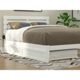 thumbnail image 1 of AFI Twin XL Trundle Bed in White, 1 of 4