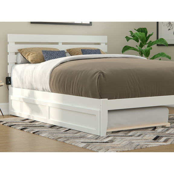 AFI Trundle Bed Twin, White