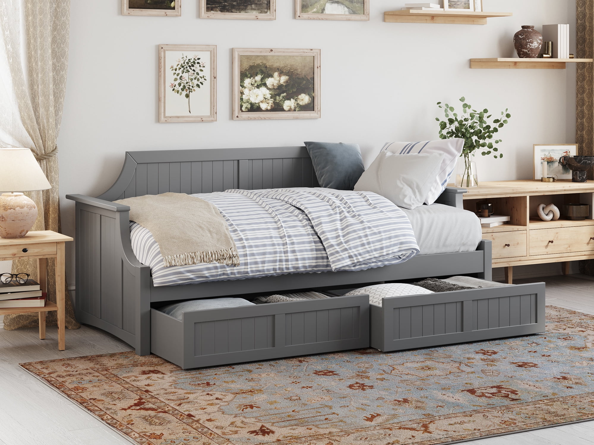 https://i5.walmartimages.com/seo/AFI-Twin-Daybed-with-2-Storage-Drawers-in-Solid-Wood-Cambridge-Day-Bed-Design-Grey_9f31e65a-9ab7-4341-8178-68ec25e7a4e3.218213716dfa20f73488a90578d027b8.jpeg