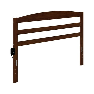 AFI Warren Traditional Wooden Queen Headboard in Walnut