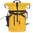 thumbnail image 1 of AFISHTOUR Dry Bag Waterproof Backpack, 35L Heavy Duty Roll Top Floating Dry Backpack for Kayaking, Hiking, Camping, Travel (Yellow), 1 of 9