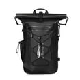 thumbnail image 1 of AFISHTOUR Waterproof Backpack, 35L Roll-Top Floating Dry Bag Backpack for Kayaking, Hiking (Black), 1 of 10