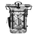 thumbnail image 1 of AFISHTOUR Waterproof Backpack, 35L Roll-Top Floating Dry Bag Backpack for Kayaking, Hiking (Grey), 1 of 7