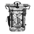 thumbnail image 1 of AFISHTOUR Waterproof Backpack, 35L Roll-Top Floating Dry Bag Backpack for Kayaking, Hiking (Grey), 1 of 7