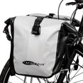 thumbnail image 1 of AFISHTOUR Waterproof Bike Panniers, 15L Bike Bags for Bicycles Rear Rack, Bicycle Saddle Bag for Grocery (Grey, 1 PCS), 1 of 9