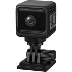 Wireless Mini Security Camera, 1080p HD with 8-Hour Battery & No WiFi Needed for Record, AI Motion Detection Night Vision for Indoor Home,Office and Pet Monitoring(Black)