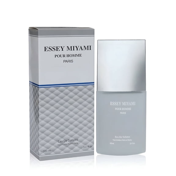 AFLUXE Essey Miyamie Eau de Toilette, Perfume for Men, Men Cedar Cologne, Warm Woody Smell, Office Perfume For Men  3.4 fl oz
