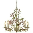 thumbnail image 1 of AFLighting Elements 5-Light Country Chandelier Antique Cream Hardwired Chandeliers, 1 of 6