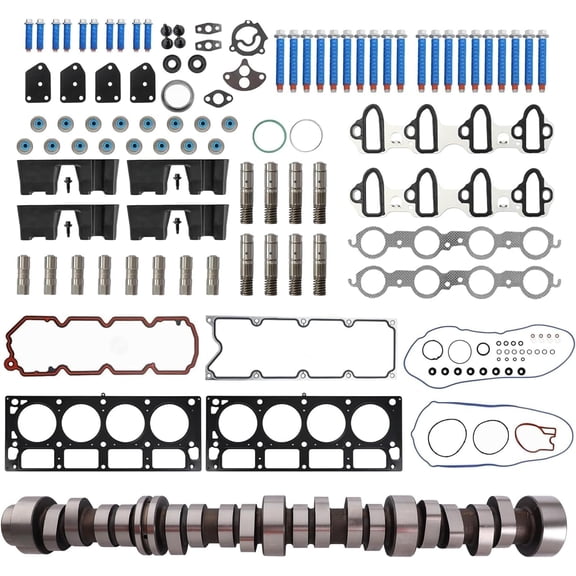 AFM DOD Camshaft Head Gasket Set LS7 Lifters for Chevy Suburban Avalanche GMC Sierra Yukon Envoy 5.3L 2007-2013 Gen 4
